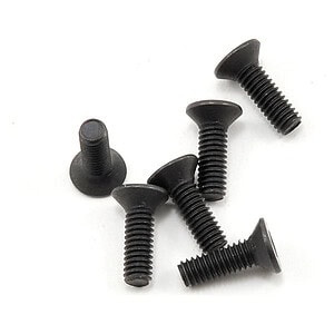 Traxxas Screws 2.5x8 countersunk machine (hex drive) (6) TRA2524