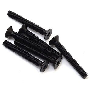Traxxas Screws 4x30mm countersunk machine (hex drive) (6) TRA2533