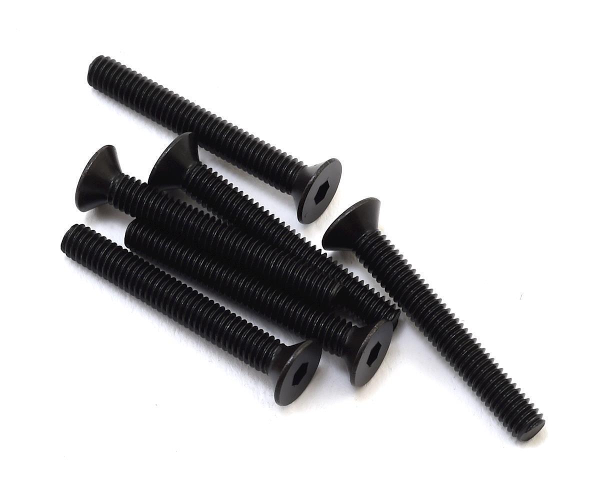 Traxxas Screws 4x30mm countersunk machine (hex drive) (6) TRA2533