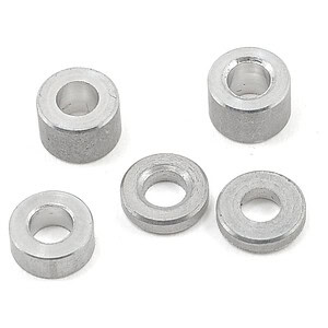 Traxxas Aluminum spacers 3x6x1.5mm (2)/ 3x6x2.5mm (1)/ 3x6x3.8mm (2) TRA2539