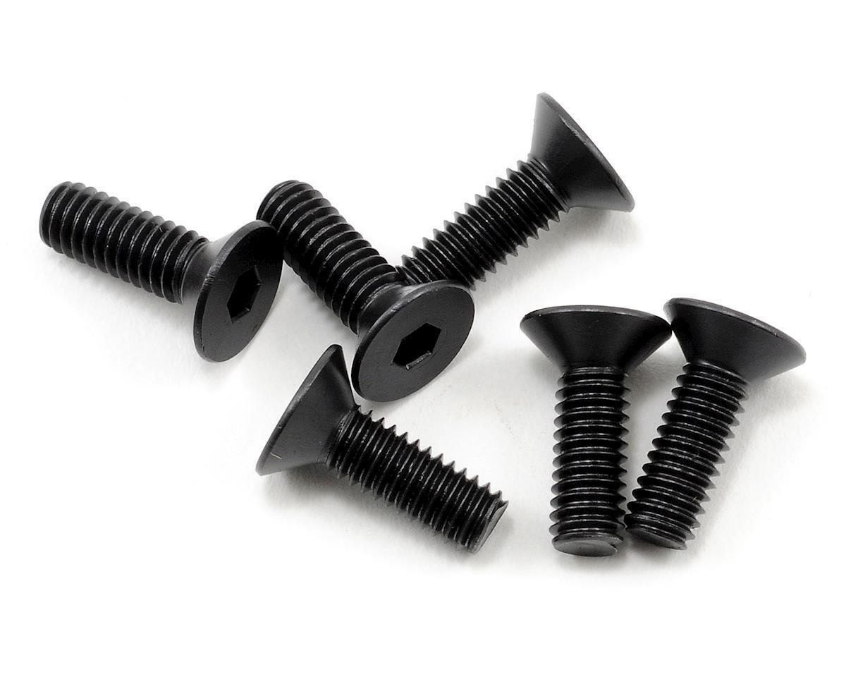 Traxxas Screws 4x12mm countersunk machine (hex drive) (6) TRA2542