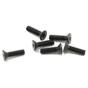 Traxxas Screws 4x15mm countersunk machine (hex drive) (6) TRA2546