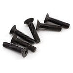 Traxxas Screws 4x18mm countersunk machine (hex drive) (6) TRA2547