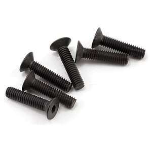 Traxxas Screws 4x18mm countersunk machine (hex drive) (6) TRA2547