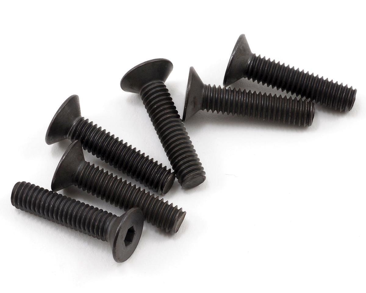 Traxxas Screws 4x18mm countersunk machine (hex drive) (6) TRA2547