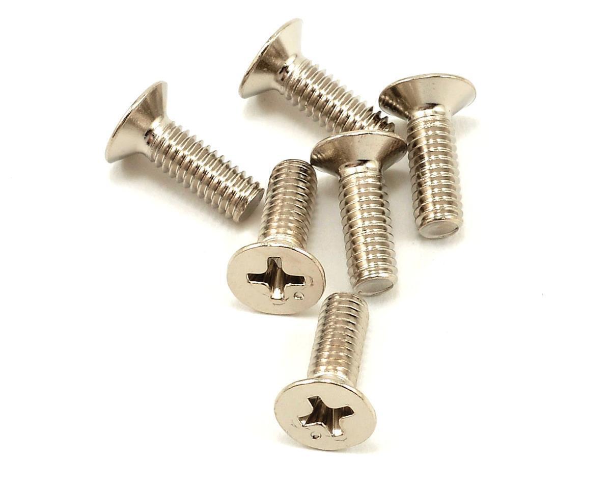 Traxxas Screws 4x12mm countersunk machine (100-degree) (6) TRA2548