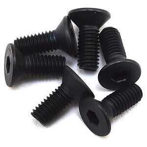 Traxxas Screws 3x8mm countersunk machine (6) (hex drive) TRA2550