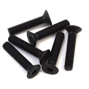 Traxxas Screws 3x15mm countersunk machine (6) (hex drive) TRA2553