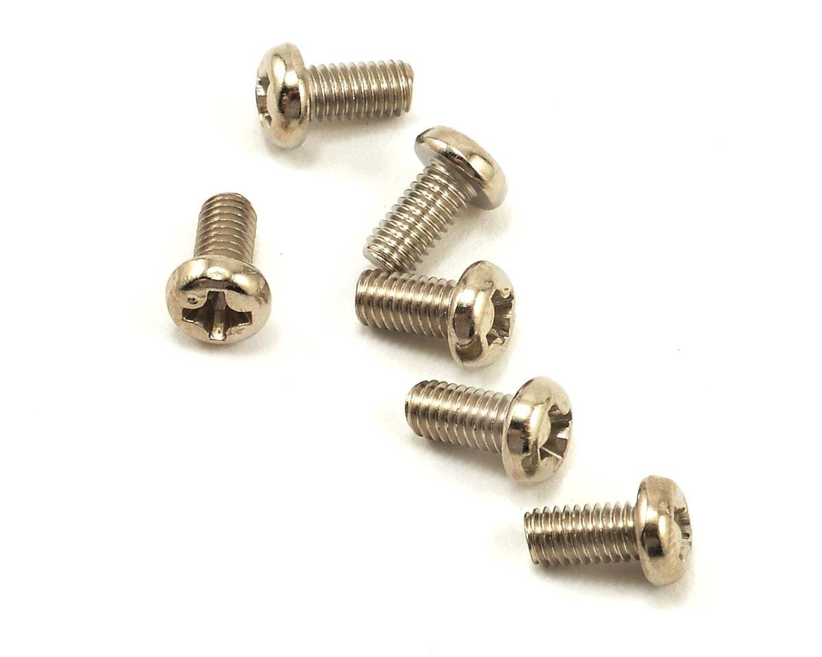 Traxxas Screws 3x6mm roundhead machine (6) TRA2558