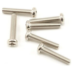 Traxxas Screws 3x15mm roundhead machine (6) TRA2563