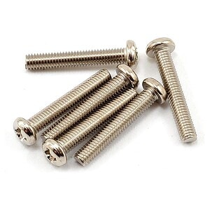 Traxxas Screws 3x18mm roundhead machine (6) TRA2565
