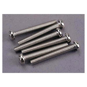 Traxxas Screws 3x23mm roundhead machine (6) TRA2567