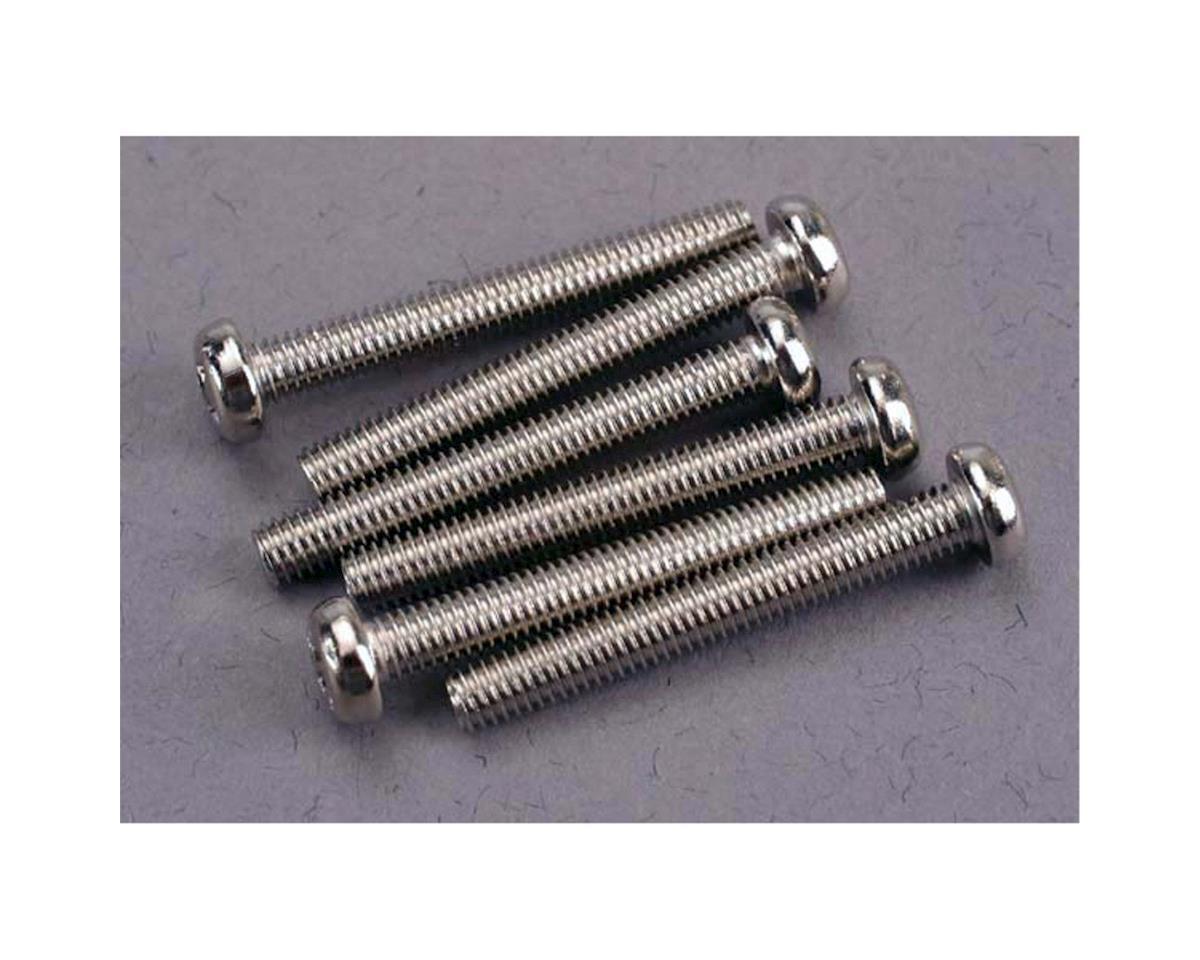Traxxas Screws 3x23mm roundhead machine (6) TRA2567
