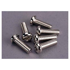 Traxxas Screws 4x12mm roundhead machine (6) TRA2568