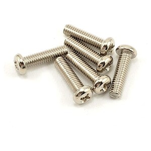 Traxxas Screws 4x15mm roundhead machine (6) TRA2573