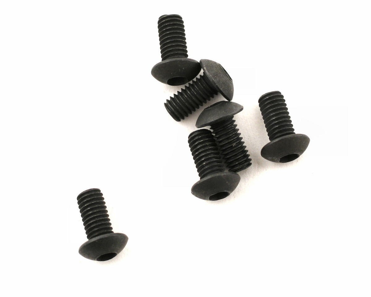 Traxxas Screws 3x6mm button-head machine (hex drive) (6) TRA2575