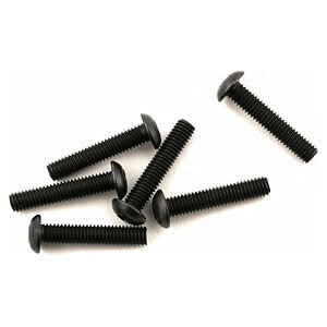 Traxxas Screws 3x15mm button-head machine (hex drive) (6) TRA2579