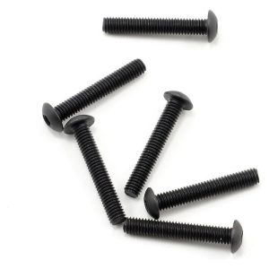 Traxxas Screws 3x18 button-head machine (hex drive) (6) TRA2583