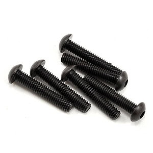 Traxxas Screws 4x22mm button-head machine (hex drive) (6) TRA2597