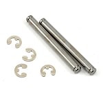 Traxxas Suspension pins 31.5mm chrome (2) w/ E-clips (4) TRA2637