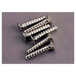 Traxxas Screws 3x15mm countersunk self-tapping (6) TRA2649