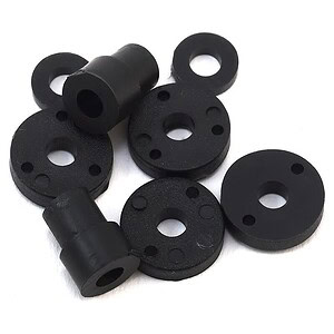 Traxxas Piston Head Set (2-Hole (2) - 3-Hole (2)) for Big Bore Shocks TRA2669