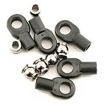 Traxxas Rod ends short (6)/ hollow balls (6) TRA2742X