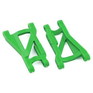 Traxxas Suspension arms green rear (left and right) heavy duty (2) TRA2750G