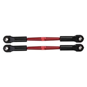 Traxxas Turnbuckles Alum (Red) Toe Links 59mm (2) TRA3139X