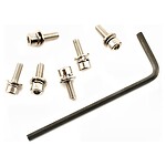 Traxxas Screws 3x10mm caphead machine (hex drive) (6)/ lockwashers (6)/ hex wrench TRA3159