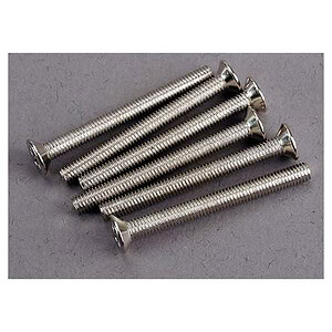 Traxxas Screws 3x30mm countersunk machine (6) TRA3163