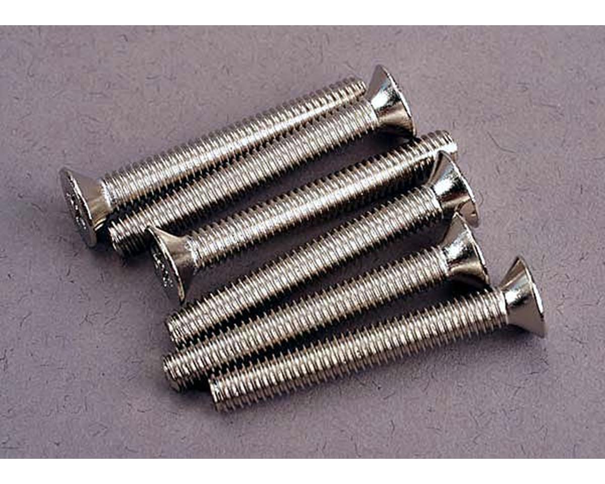 Traxxas Screws 4x30mm countersunk machine (6) TRA3169