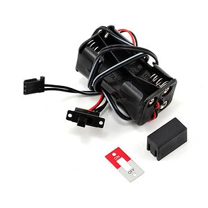 Traxxas Battery holder 4-cell / on-off switch TRA3170X