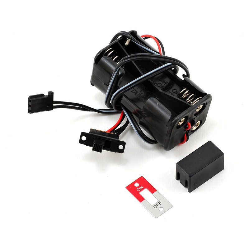 Traxxas Battery holder 4-cell / on-off switch TRA3170X