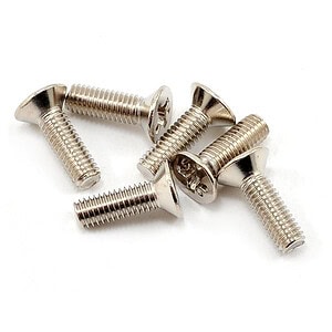 Traxxas Screws 3x10mm countersunk machine (6) TRA3177