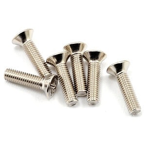 Traxxas Screws 3x12mm countersunk machine (6) TRA3178