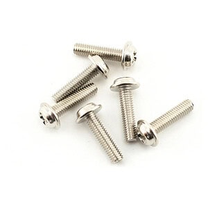 Traxxas Screws 3x12mm washerhead machine (6) TRA3186