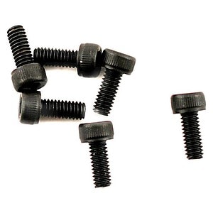 Traxxas Screws 2.5x6mm cap-head machine (hex drive) (6) TRA3215