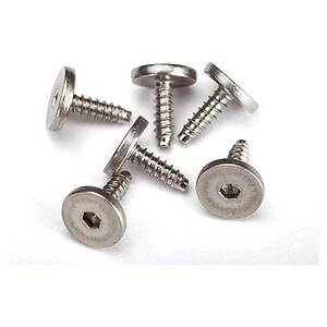 Traxxas Screws 2.6x8mm flathead self-tapping (hex drive) (6) TRA3233