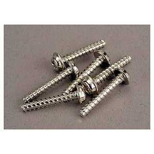 Traxxas Screws 3x18mm washerhead self-tapping (6) TRA3289