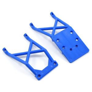 Traxxas Skid plates front and rear (blue) TRA3623X