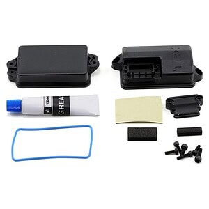 Traxxas Box receiver (sealed)/ foam pad/2.5x8mm CS (4)/ 3x10mm CS (2) TRA3628