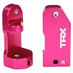 Traxxas 30-Degree Caster Blocks 6061-T6 Alum (Left/Right) - Pink TRA3632P