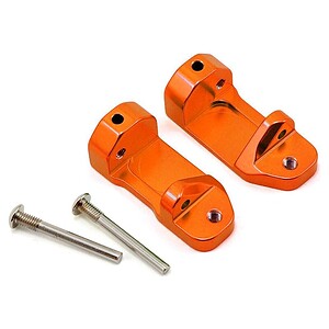 Traxxas 30-Degree Caster Blocks 6061-T6 Alum (Left/Right) - Orange TRA3632T