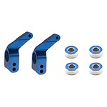 Traxxas Stub Axle Carriers Rustler/Stampede/Bandit (Alum Blue) (2) tra3652a