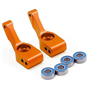 Traxxas Stub Axle Carriers Rustler/Stampede/Bandit (Alum Orange) (2) TRA3652T