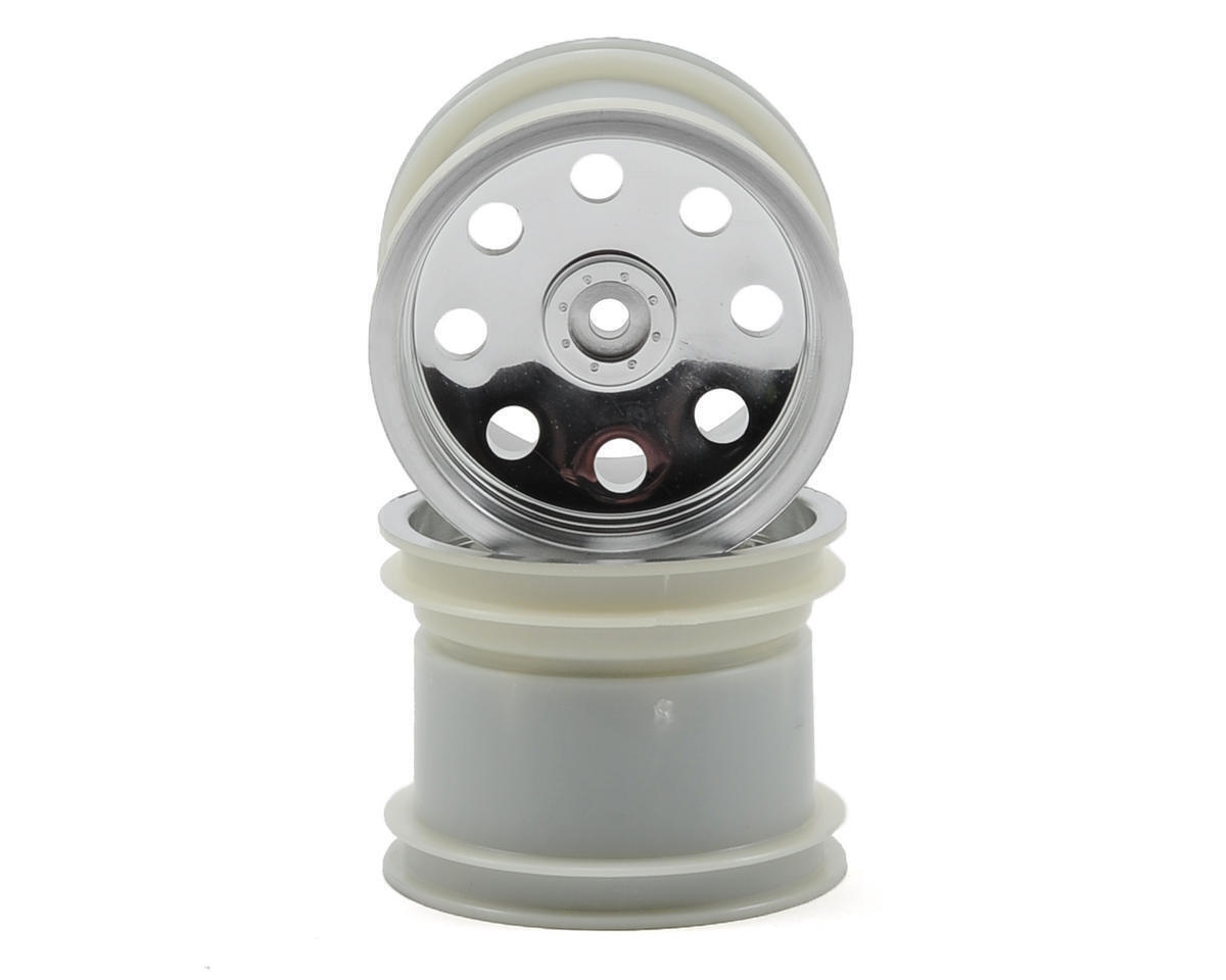 Traxxas Wheels chrome (2.2) (rear) (2)