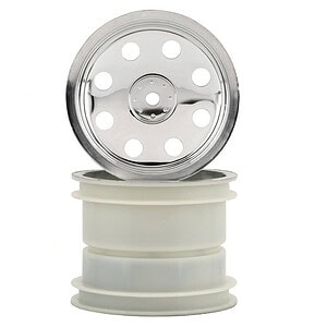 Traxxas Wheels chrome 2.2 (front) (2)