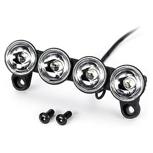 Traxxas LED light bar front (assembled)/ 3x8 BCS (2) TRA3690