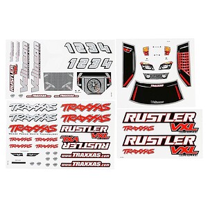 Traxxas Decal sheets Rustler VXL TRA3713R